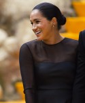 The Duke and Duchess of Sussex is at The Lion King Premiere