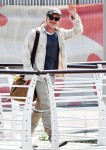 Brad Pitt arrives in Venice ahead of Festival!