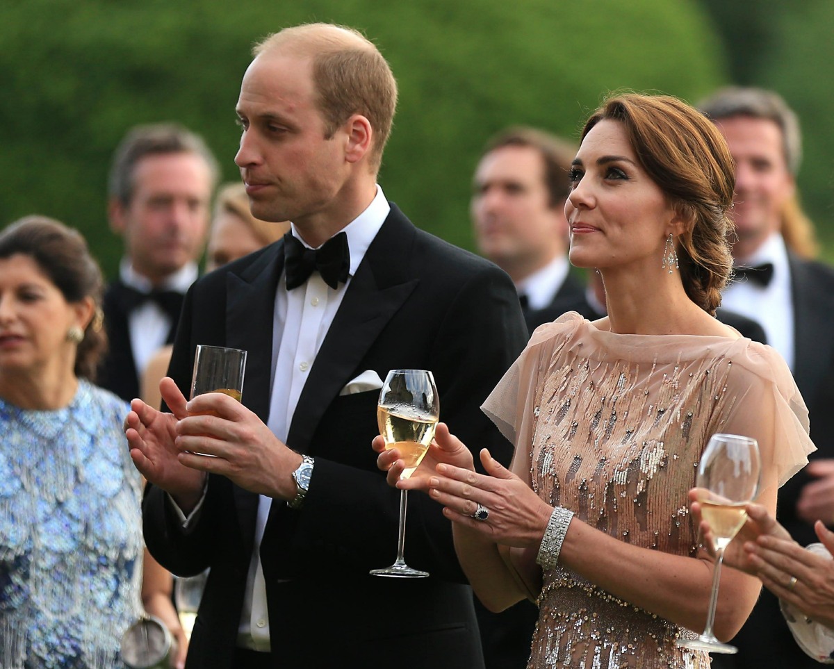 The Duke And Duchess Of Cambridge Attend Gala Dinner To Support East Anglia's Children's Hospices' Nook Appeal