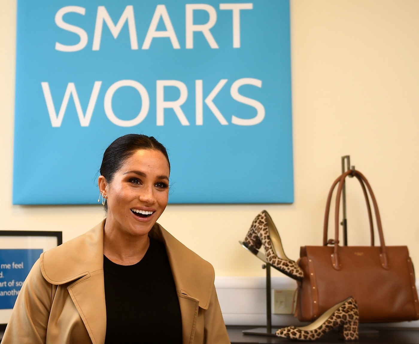 Meghan, the Duchess of Sussex, visits Smart Works charity in West London