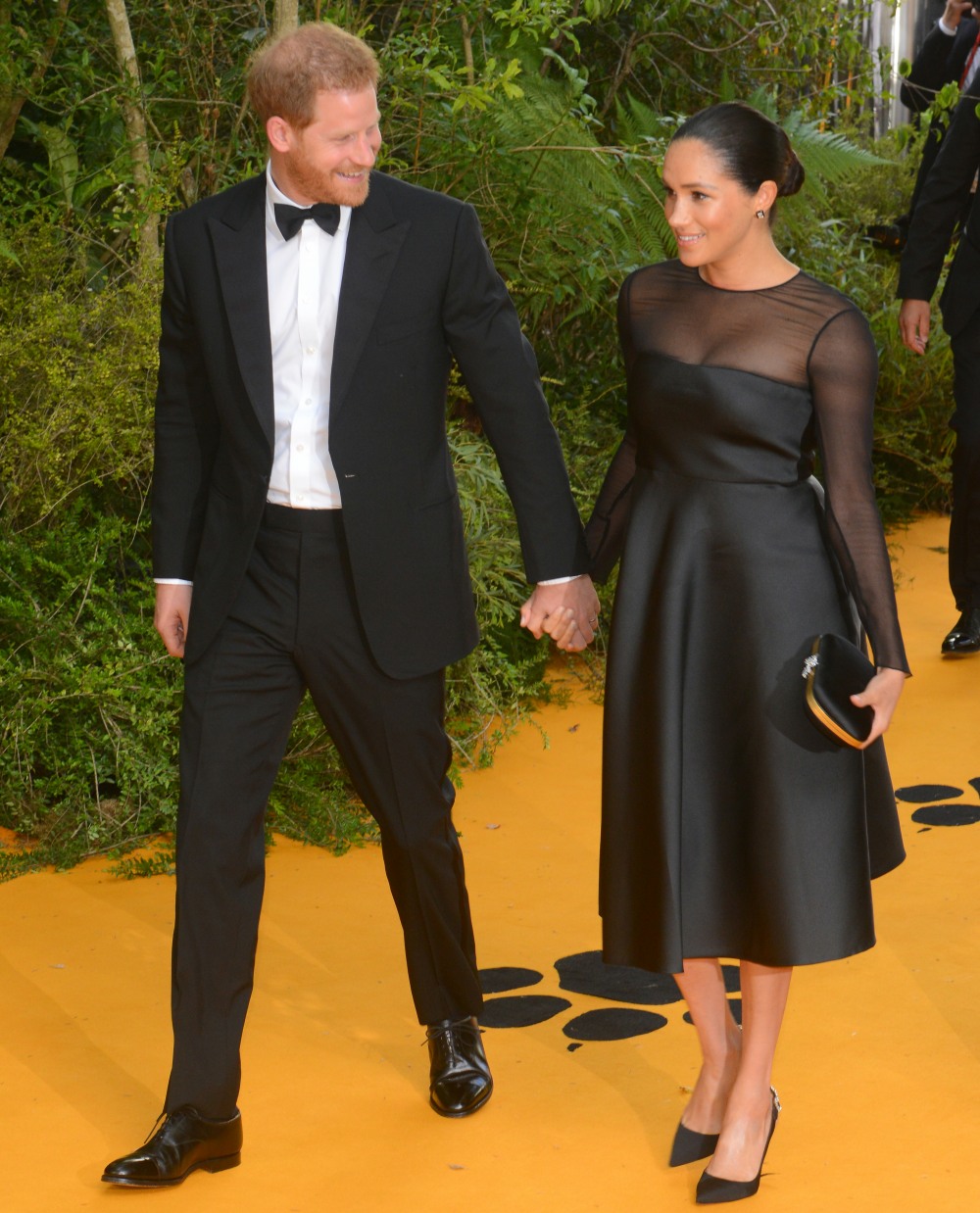 Film premiere of The Lion King held at Odeon Leicester Square in London