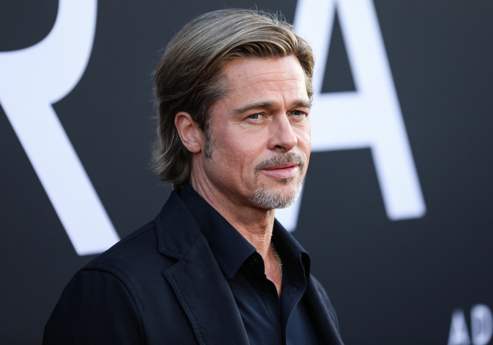 Actor Brad Pitt arrives at the Los Angeles Premiere Of 20th Century Fox's 'Ad Astra' held at ArcLight Cinemas Hollywood Cinerama Dome on August 18, 2019 in Hollywood, Los Angeles, California, United States.