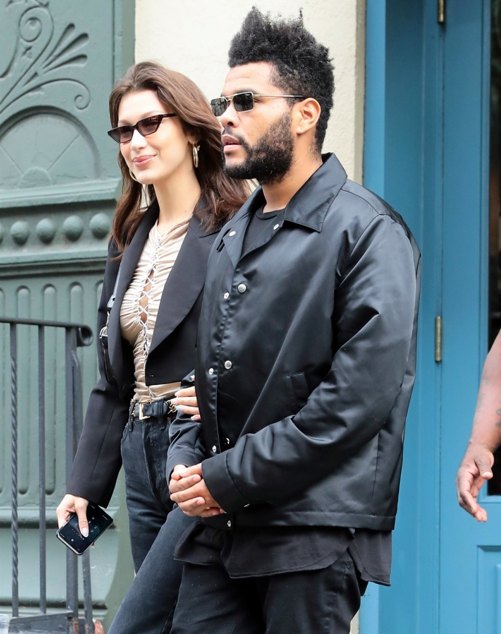 Bella Hadid and The Weeknd celebrate her birthday at Laduree in New York City