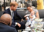 Prince Harry and Meghan Markle meet with archbishop Desmond Tutu