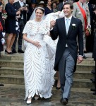 Prince Jean-Christophe Napoléon and Olympia d'Arco-Zinneberg are married