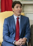 President Trump meets with Canadian Prime Minister Justin Trudeau in Oval Office