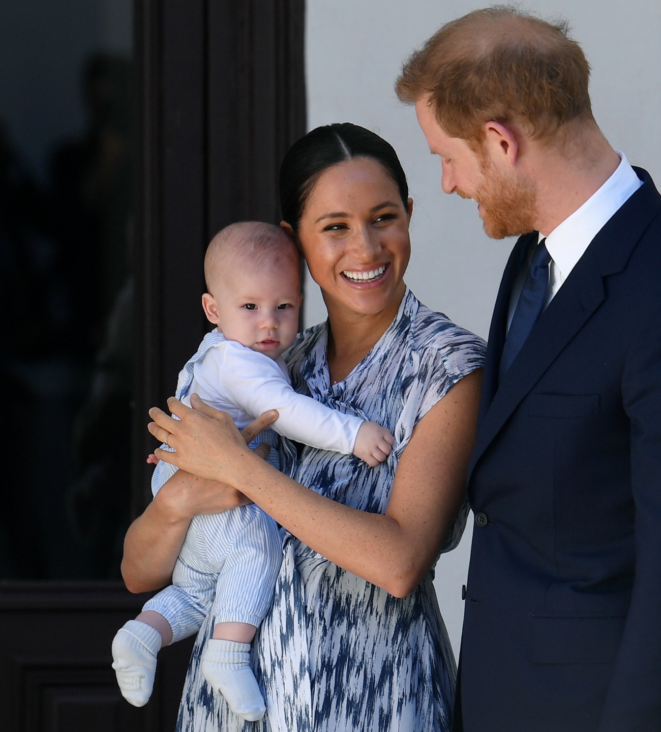 Britain's Prince Harry and Meghan visit South Africa