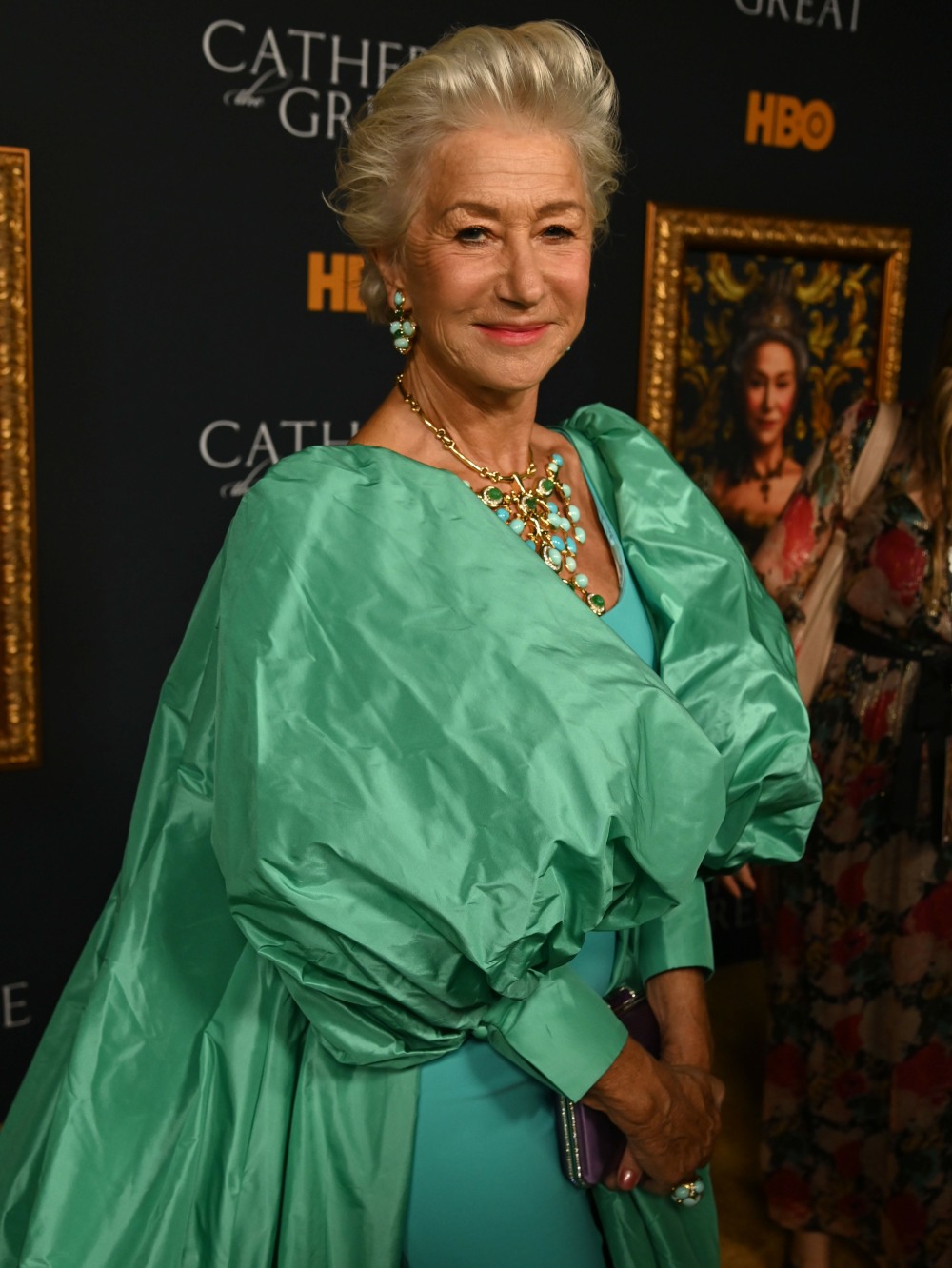 Helen Mirren attends the Los Angeles Premiere Of The New HBO Limited Series "Catherine The Great" at The Billy Wilder Theater at the Hammer Museum on October 17, 2019 in Los Angeles, California Â© J Graylock/jpistudios.com