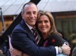 Matt Lauer and Meredith Vieira