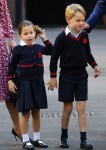 Princess Charlotte is spotted on her first day of School in London!