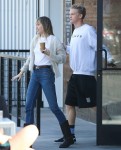 Miley Cyrus and Cody Simpson make a coffee run in Studio City