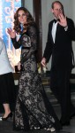 The Duke and Duchess of Cambridge arrive at the Royal Variety Performance