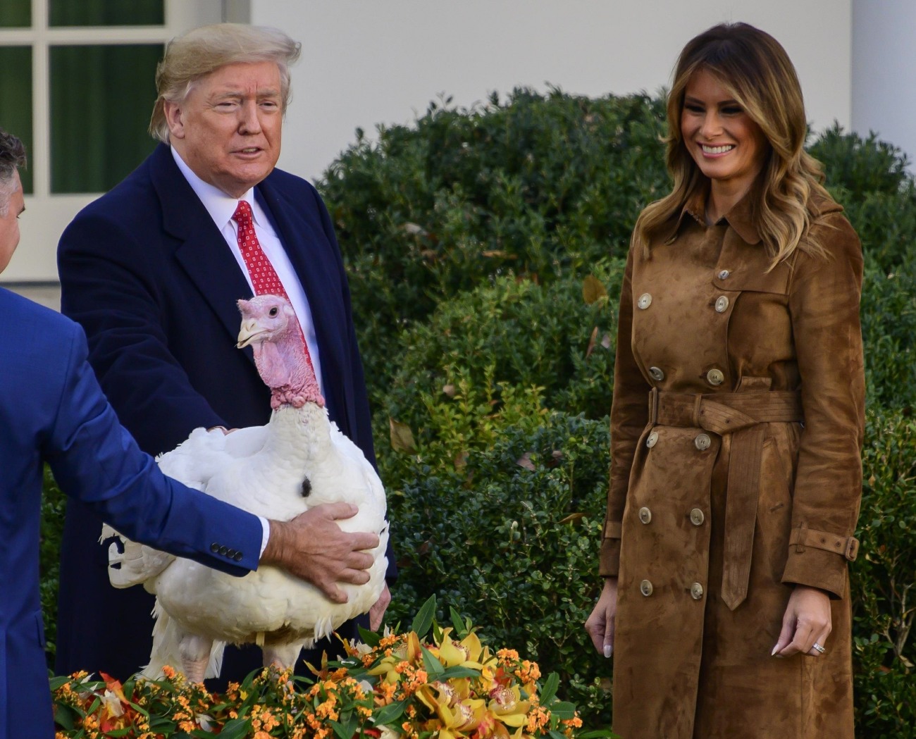 Trumps Present 2019 National Thanksgiving Turkey
