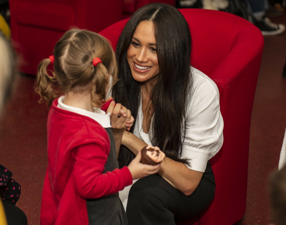 Duke and Duchess of Sussex visit army families