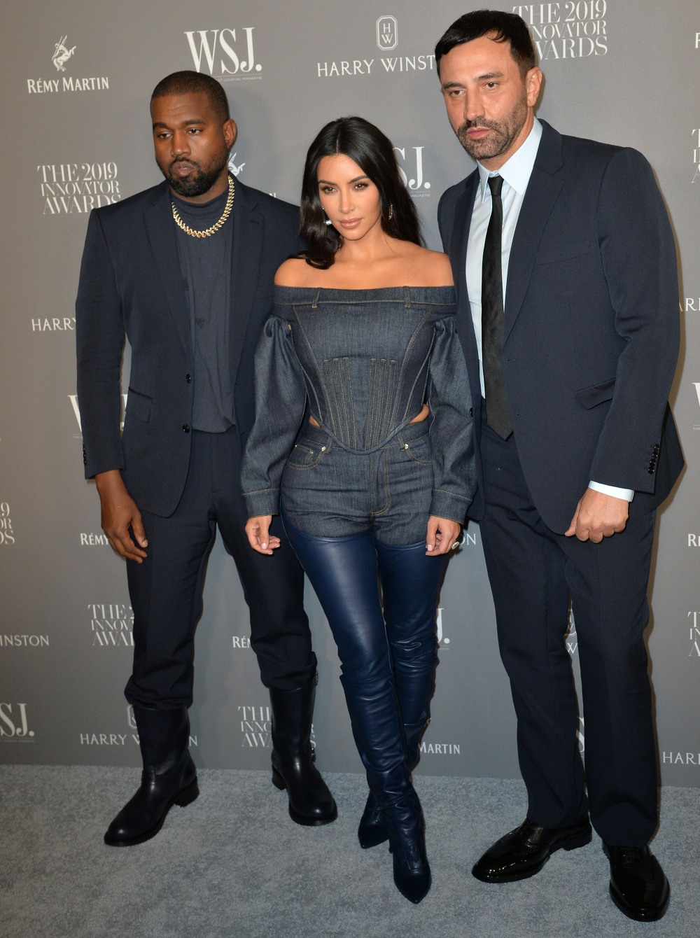 Kanye West, Kim Kardashian West, Riccard...
