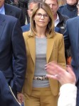 Actress Lori Loughlin exiting Boston court