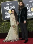 Lisa Bonet and Jason Momoa attend the 77th Annual Golden Globe Awards, Golden Globes, at Hotel Beverly Hilton in Beverly Hills, Los Angeles, USA, on 05 January 2020. | usage worldwide