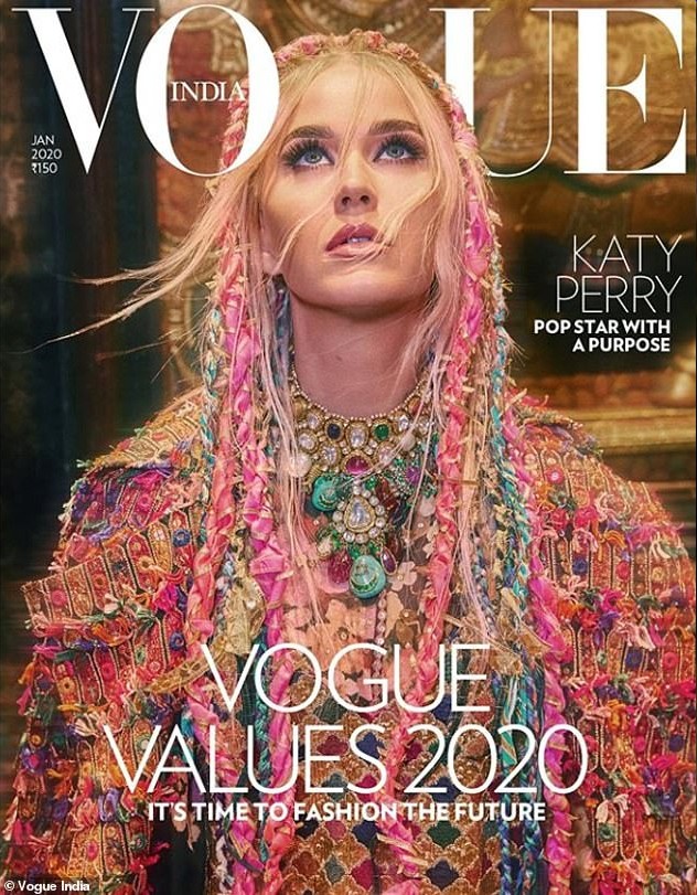 katy perry vogue india