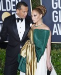 Alex Rodriguez, Jennifer Lopez attends the 77th Annual Golden Globe Awards at The Beverly Hilton Hotel on January 05, 2020 in Beverly Hills, California© Jill Johnson/jpistudios.com