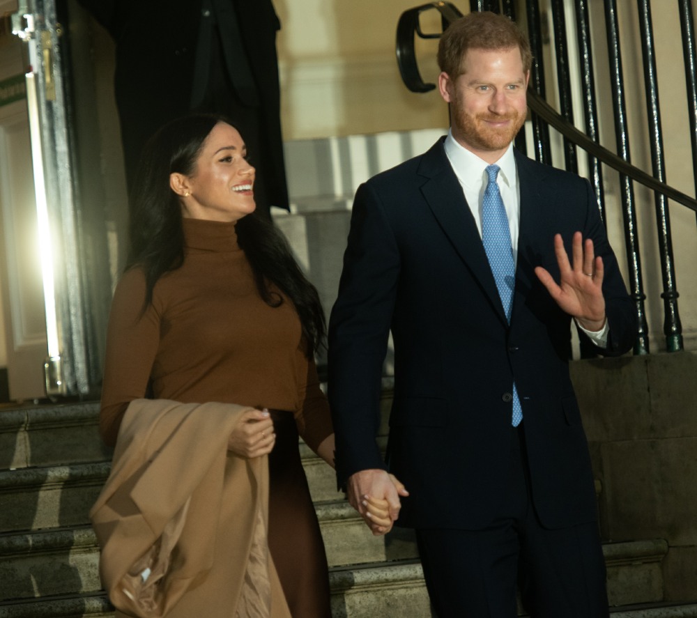 HRH Sussexes Visit -  Tuesday 7 January  -  Canada House, London