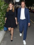 Princess Beatrice of York and Edoardo Mapelli Mozzi at Annabel's Private Members Club in London