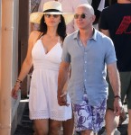 Jeff Bezos and Lauren Sanchez stroll in St. Tropez