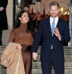 Prince Harry and Meghan Duchess of Sussex visit Canada House in London