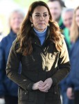 Catherine, Duchess of Cambridge visits The Ark Open Farm to meet local families