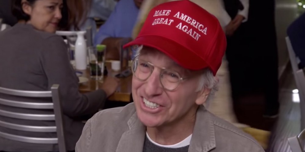 LarryDavidMagaHat