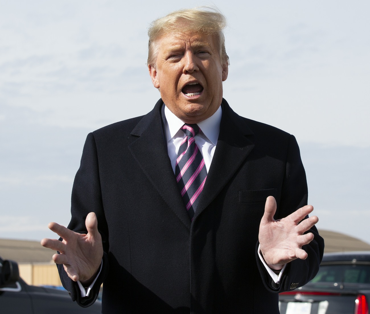 United States President Donald J. Trump Departs the White House for Los Angeles, California 