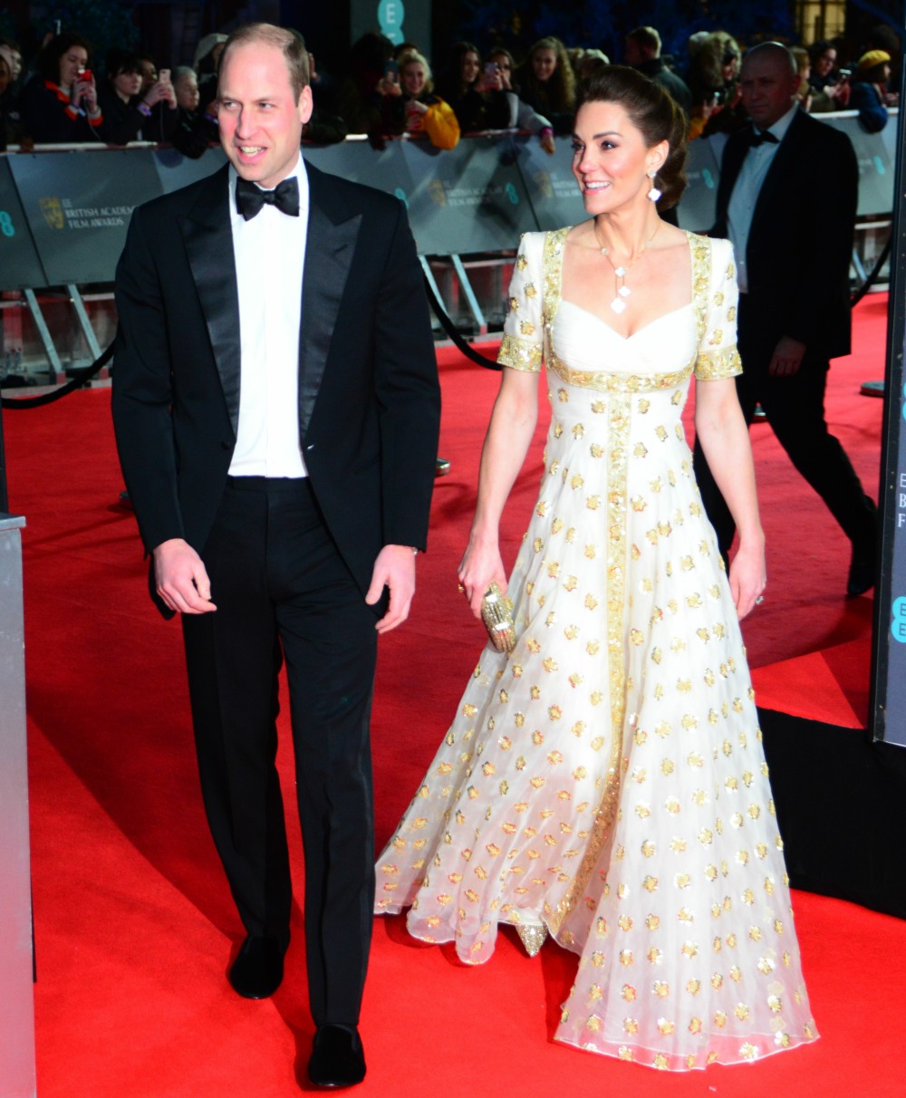 Prince William, Duke of Cambridge and Catherine, Duchess of Cambridge at EE British Academy Film Awa...