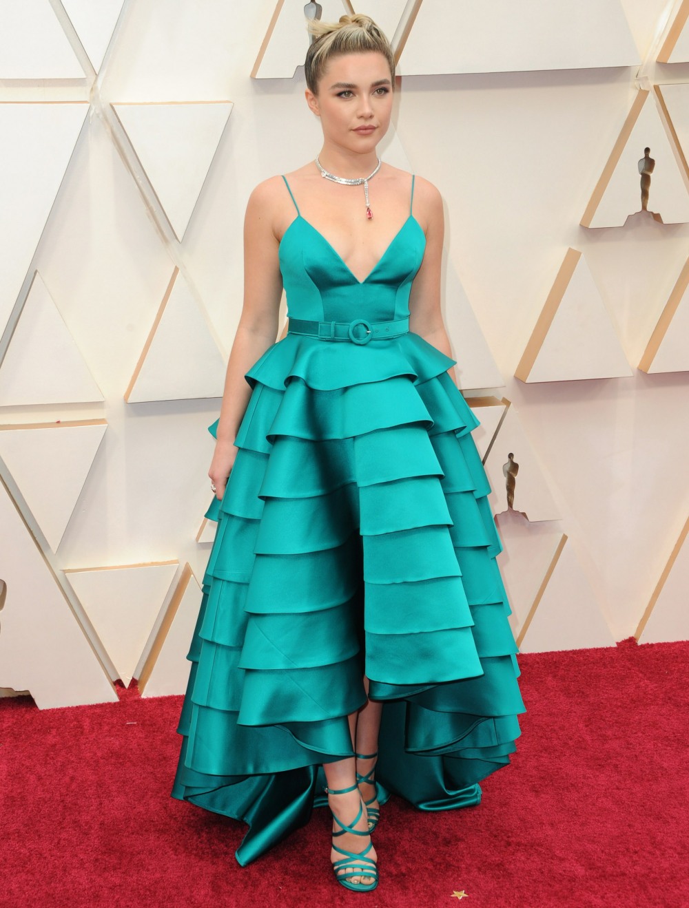 Florence Pugh at arrivals for The 92nd A...