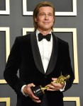 Brad Pitt in the press room during the 92nd Annual Academy Awards at Hollywood and Highland on Febru...