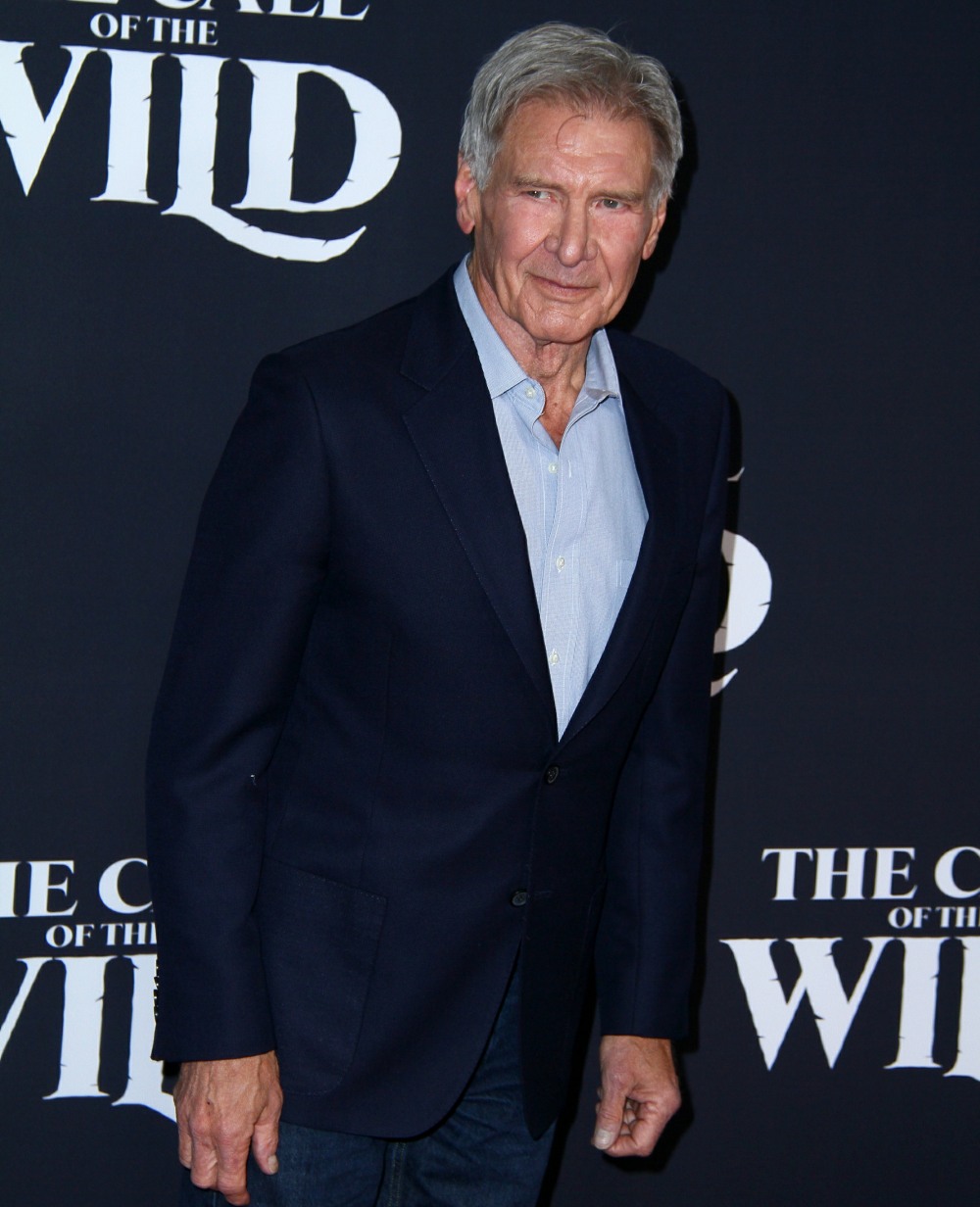 Harrison Ford attendsThe premiere of "The Call Of The Wild" in Los Angeles