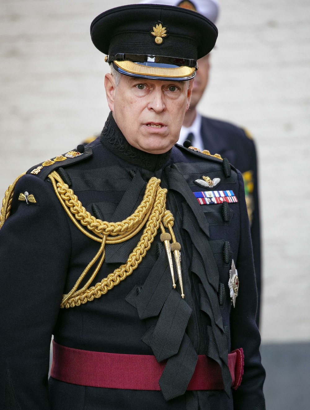 Prince Andrew celebration of 75 years of liberation of Brugge