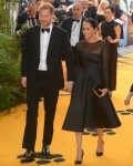 Prince Harry, Duke of Sussex and Meghan, Duchess of Sussex at 'The Lion King' premiere in London