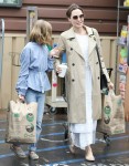Angelina Jolie goes shopping at Lassens amid coronavirus pandemic