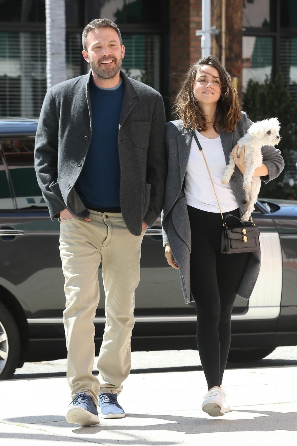 New couple Ben Affleck and Ana de Armas look happy while on a coffee run