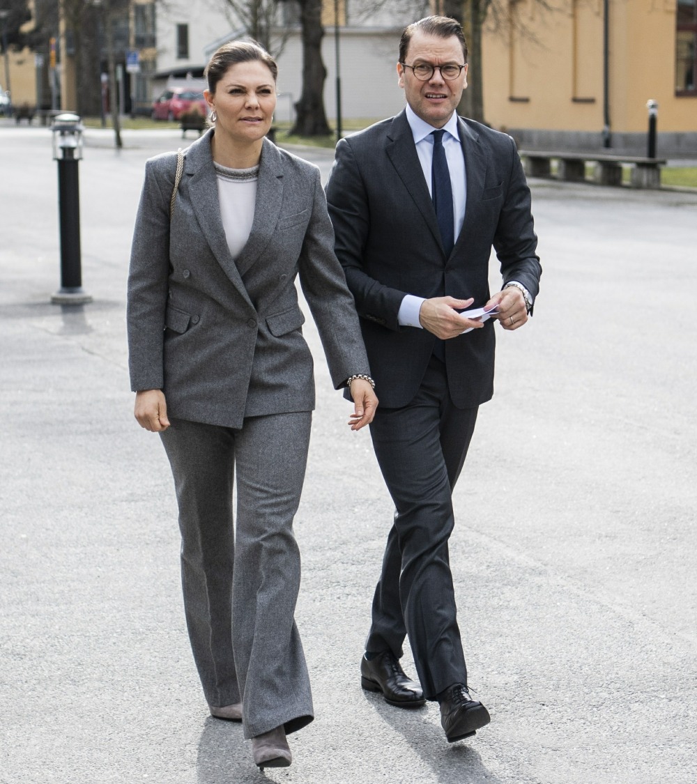 Prince Daniel and Crown Princess Victoria visit the Royal Institute of Technology