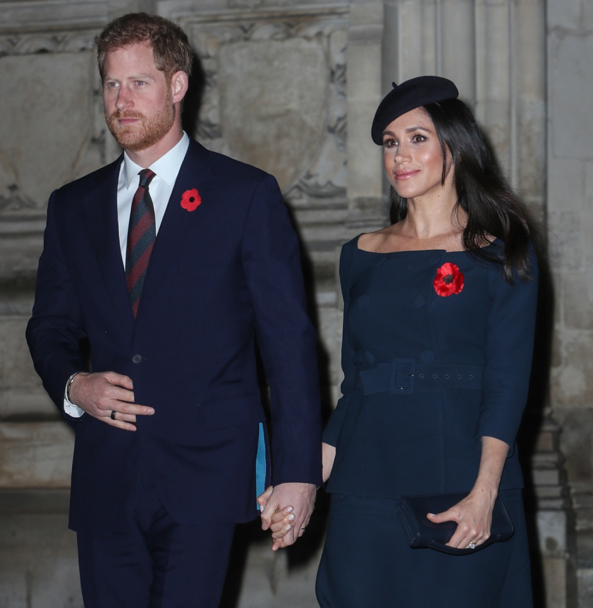 The Royal Family attends a Service to commemorate the Armistice on the centenary of the end of WWI