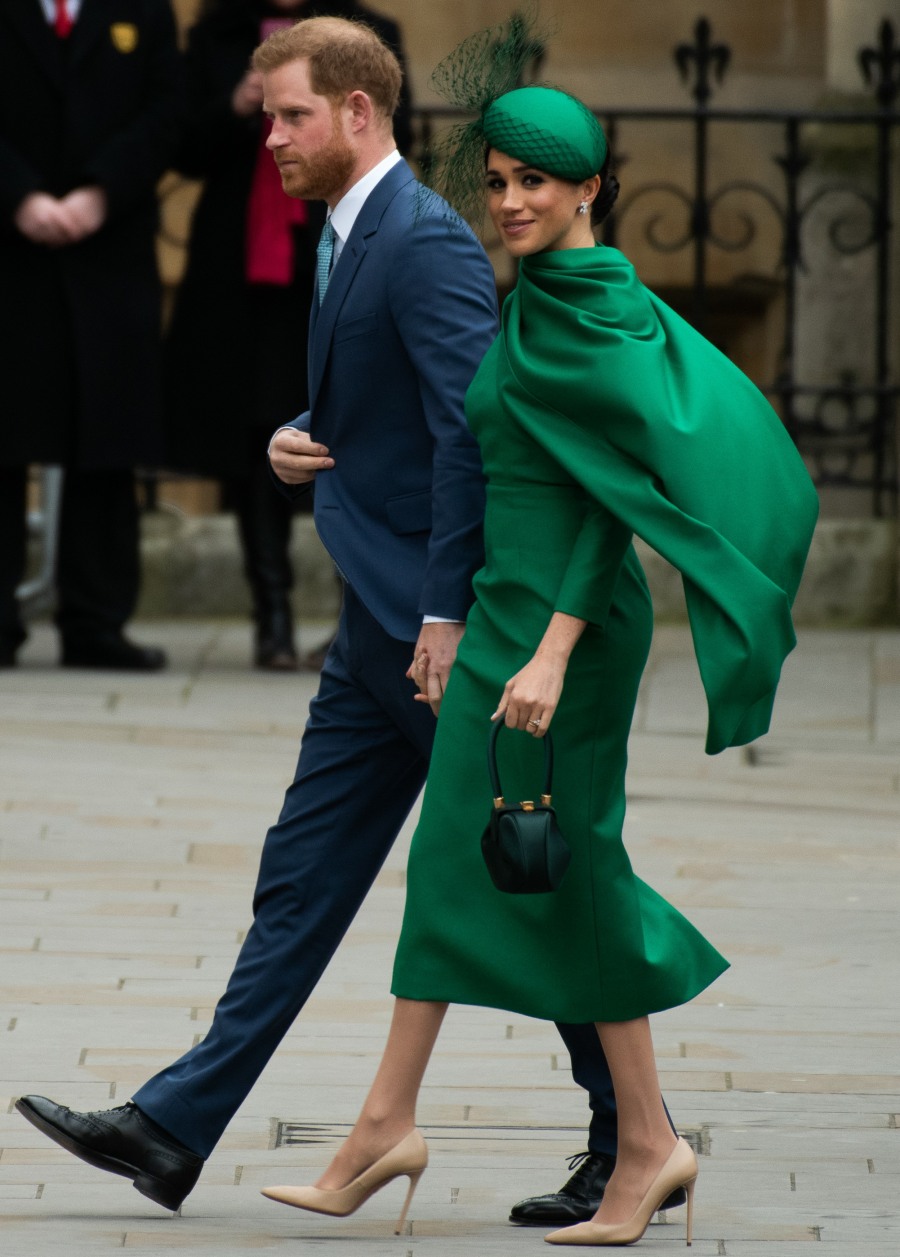 HRH The Duke Of Sussex Prince Harry and HRH The Duchess of Sussex Meghan attends The Commonwealth Da...