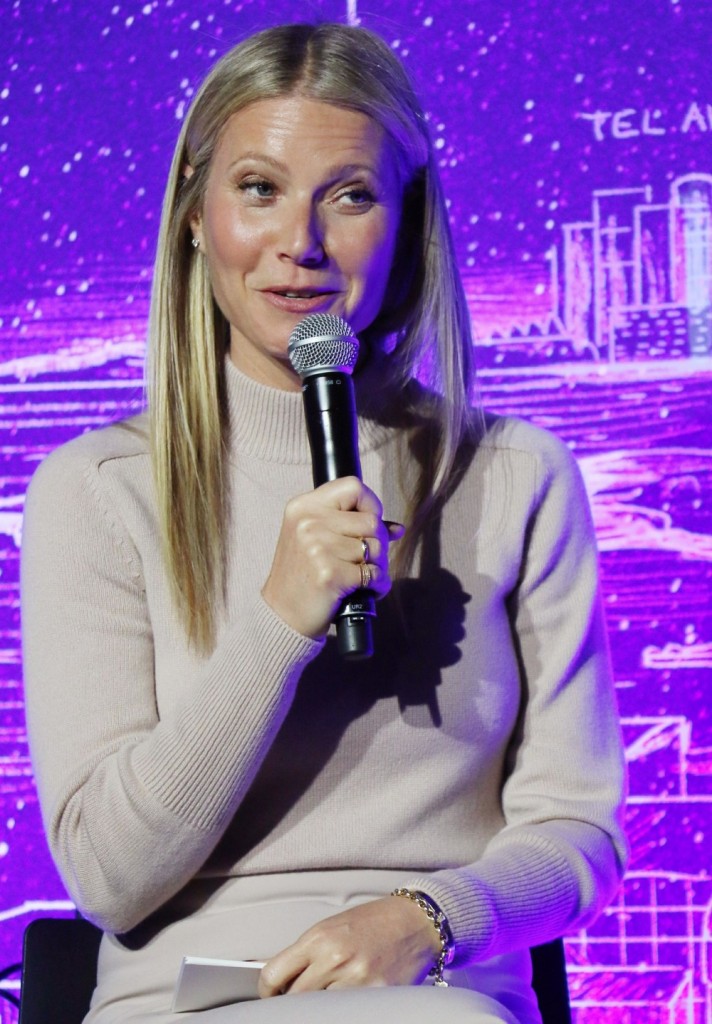 Gwyneth Paltrow at the Grand opening of the JVP International Cyber Center