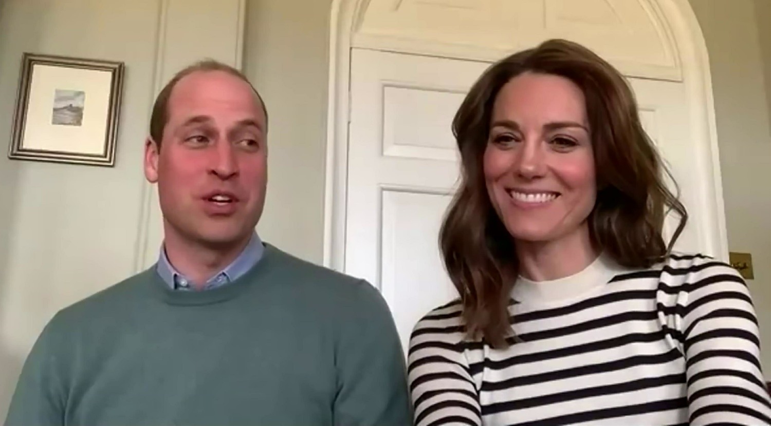 Prince William and Catherine, Duchess of Cambridge reveal how they stay in touch with the rest of the Royal family