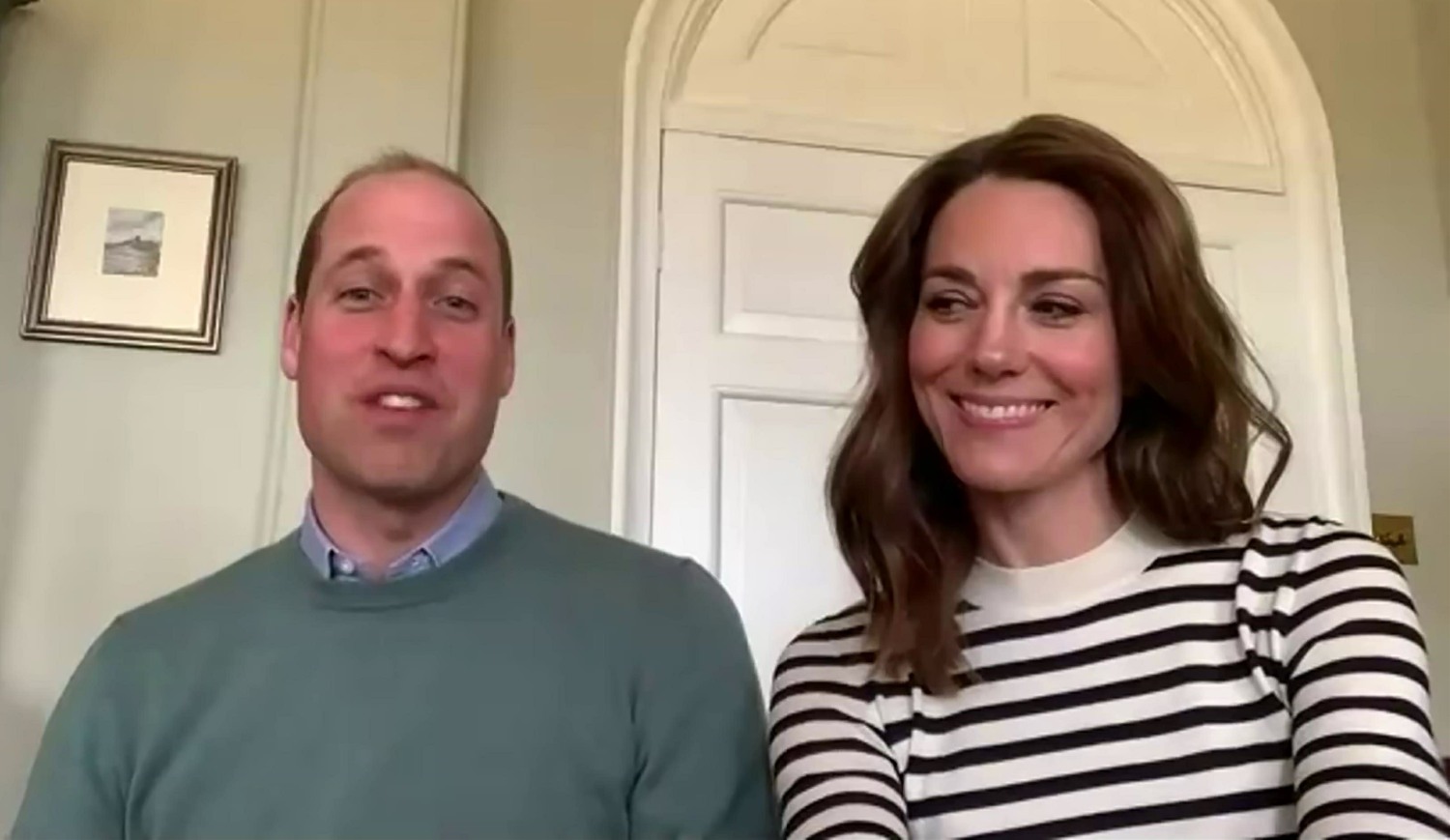 Prince William and Catherine, Duchess of Cambridge reveal how they stay in touch with the rest of the Royal family