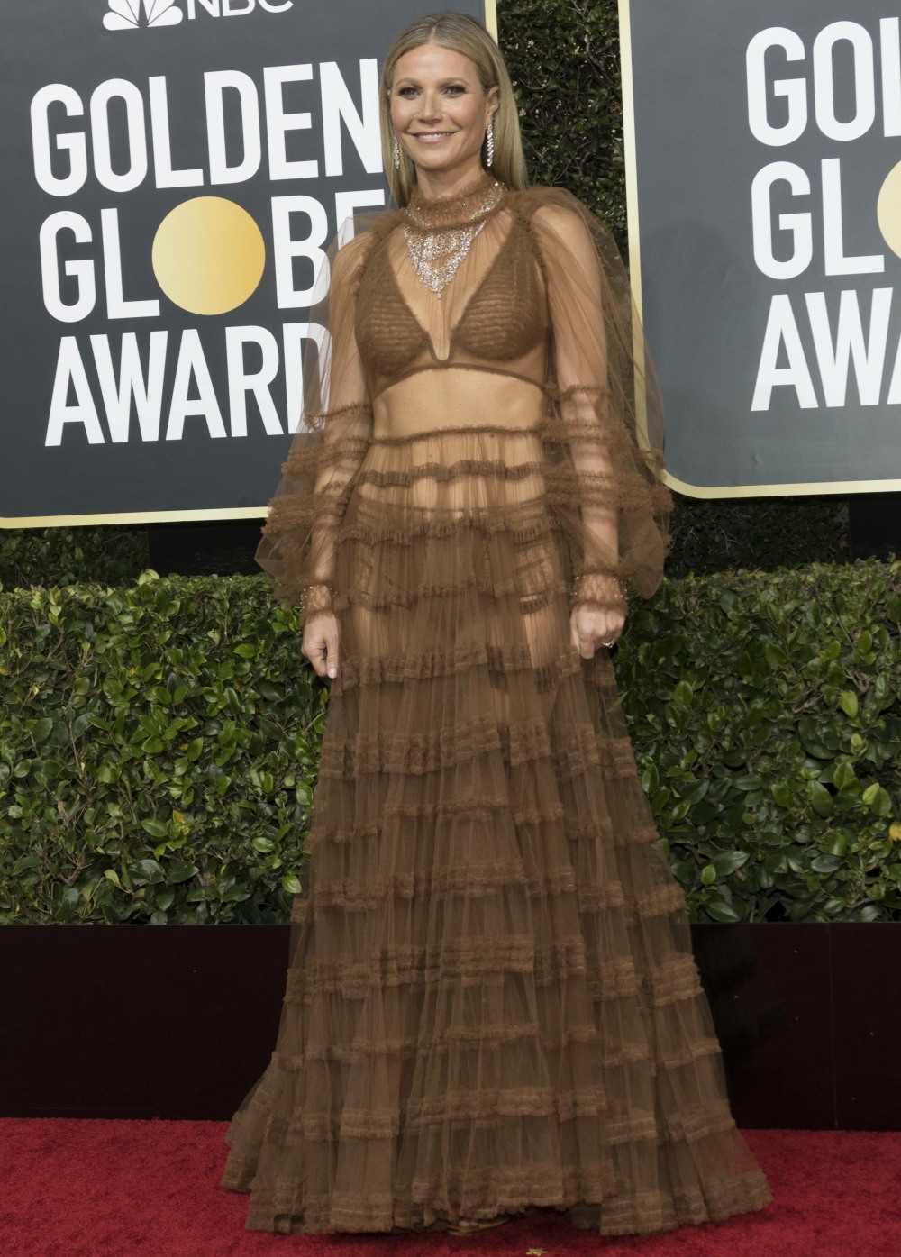 Gwyneth Paltrow attends the 77th Annual Golden Globe Awards, Golden Globes, at Hotel Beverly Hilton in Beverly Hills, Los Angeles, USA, on 05 January 2020. | usage worldwide