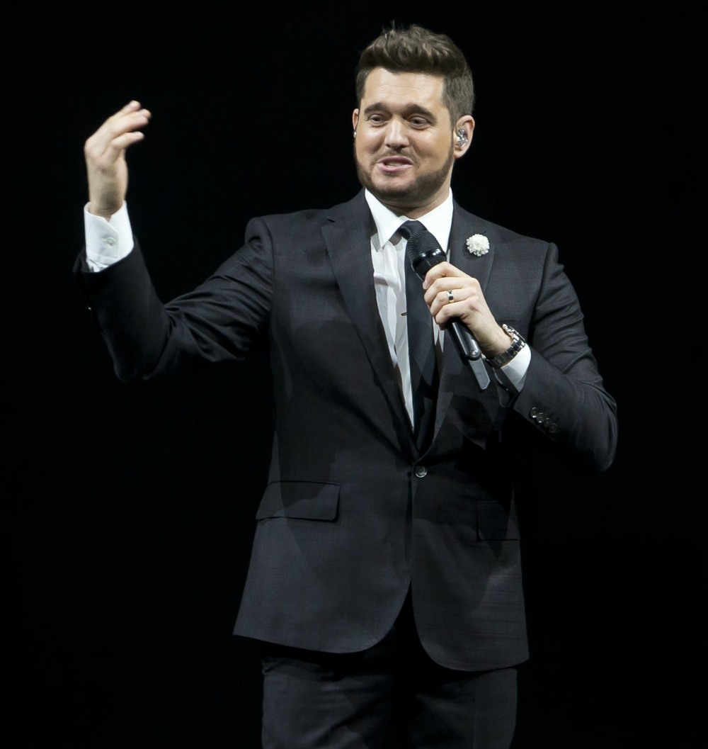 Michael Buble at the O2 arena 2019