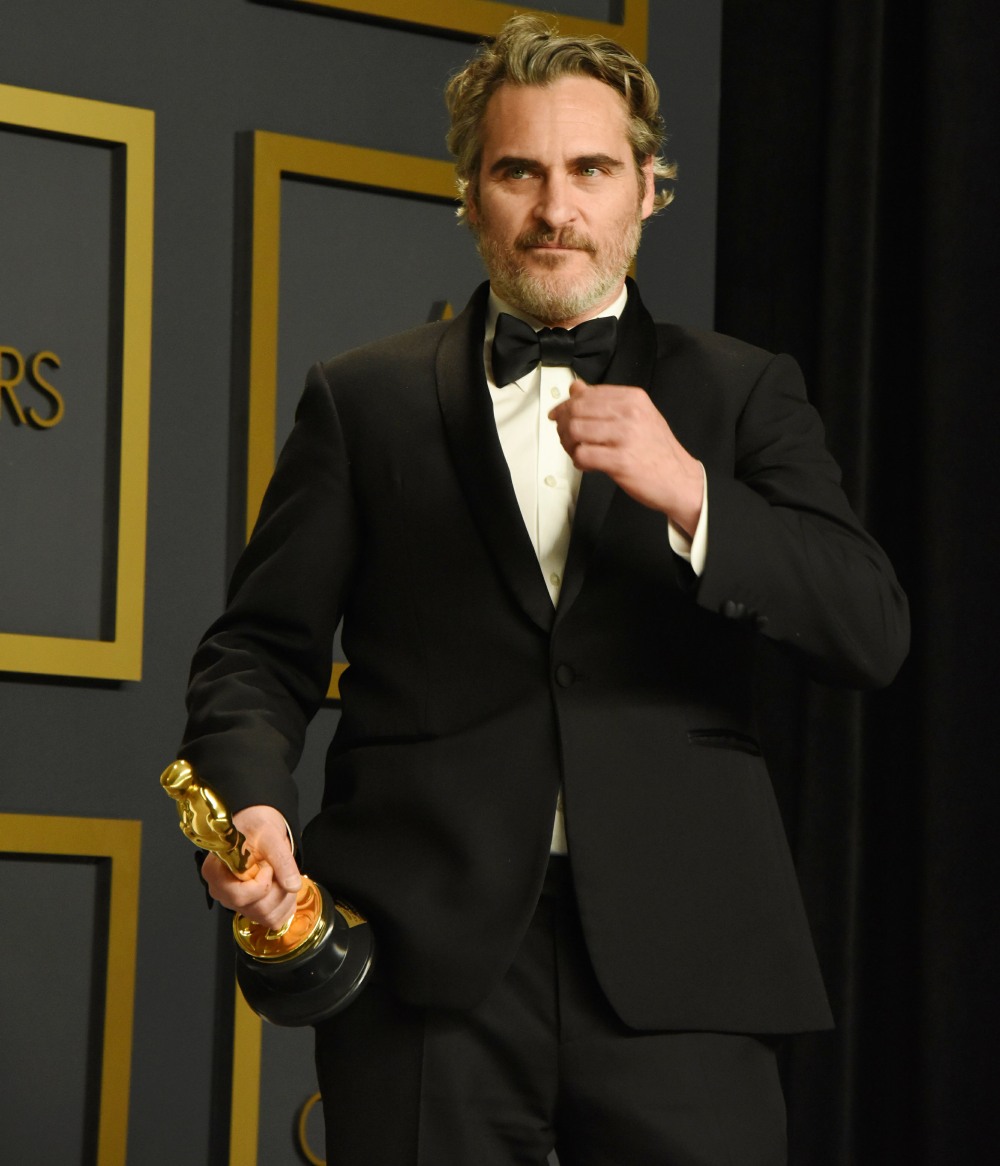 Joaquin Phoenix in the press room during the 92nd Annual Academy Awards at Hollywood and Highland on...