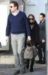 Mary-Kate Olsen follows her beau Olivier Sarkozy as they shop**USA ONLY**