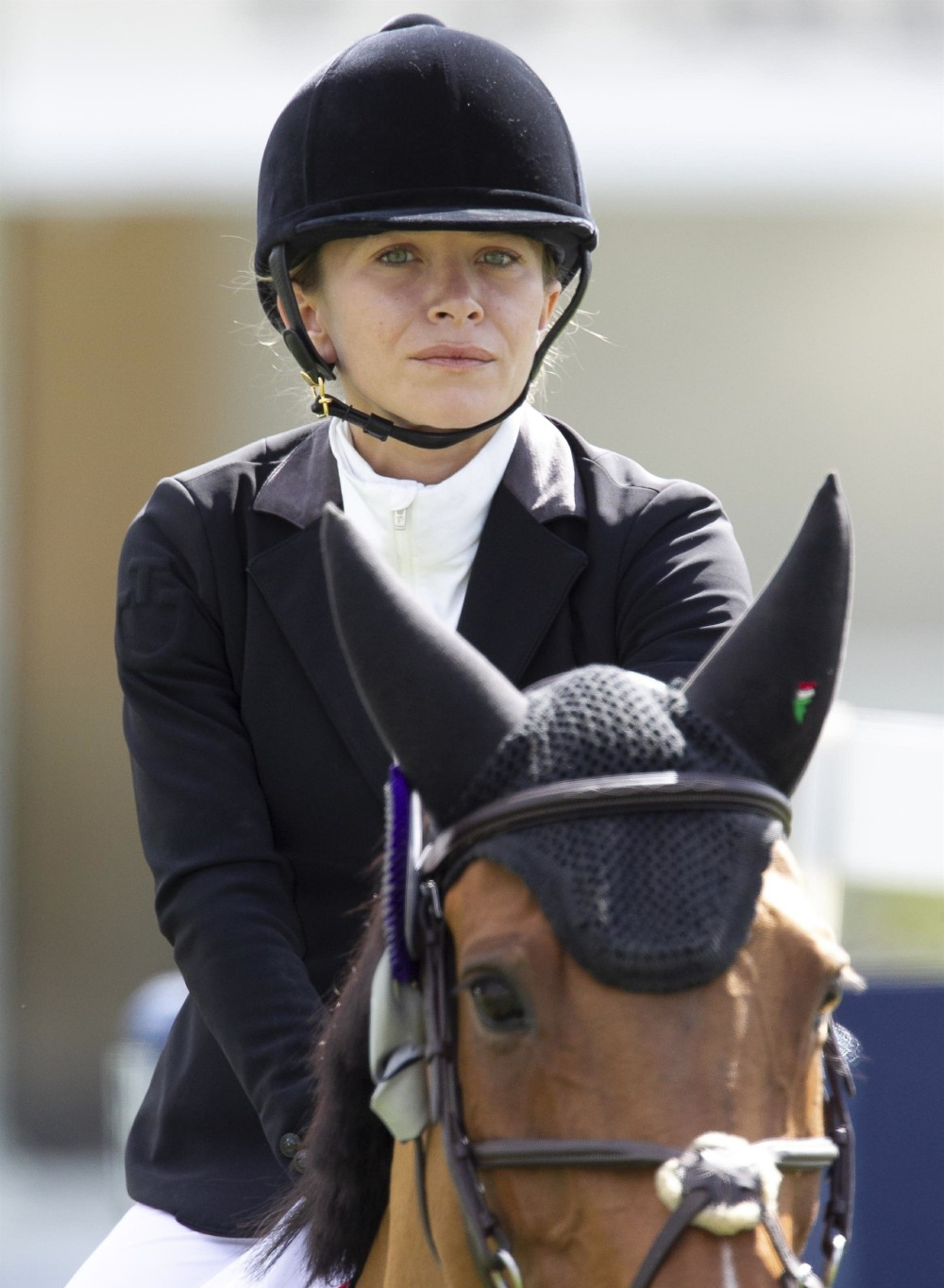 Mary-Kate Olsen Shows Off Her Equestrian Skills at Horseback Riding Competition in Madrid
