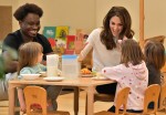 Best Photos of Kate Middleton's Pre-School Breakfast Visit!